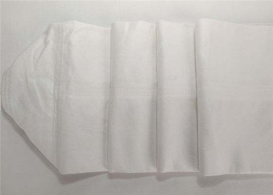 Industry White  PTFE Dust Collector 100% polyester needle punched nonwoven Material Filter Bag